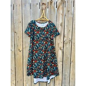 floral lularoe dress
